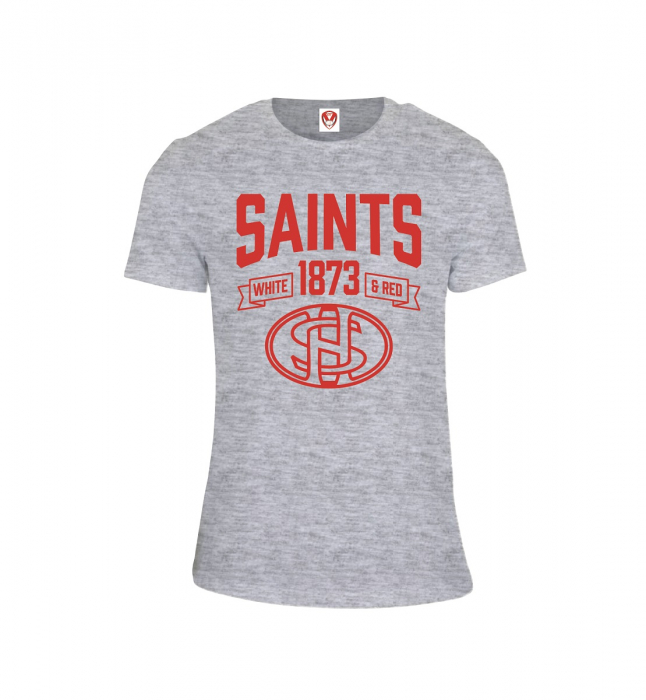 Womens College T-Shirt Grey 