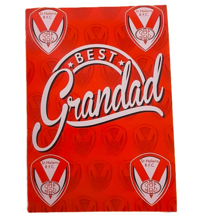 Best Grandad Multicrest Card