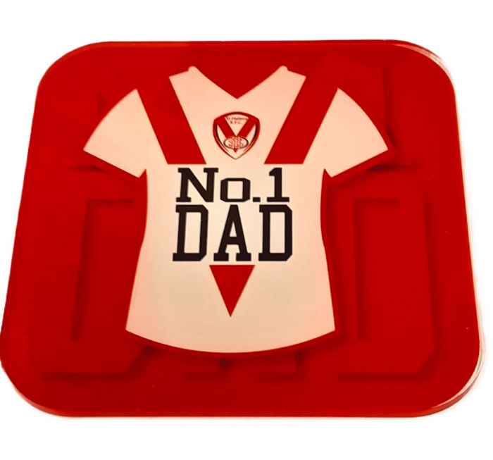 Coaster No1 Dad Shirt Design
