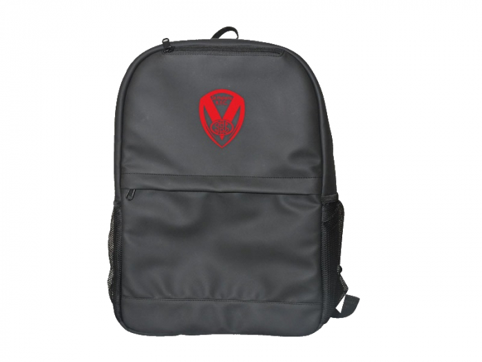Crested PU Backpack