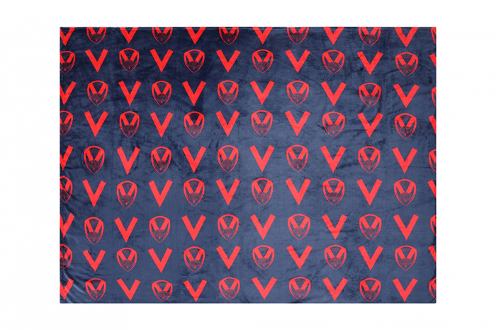 Multi Crest Sherpa Fleece Blanket