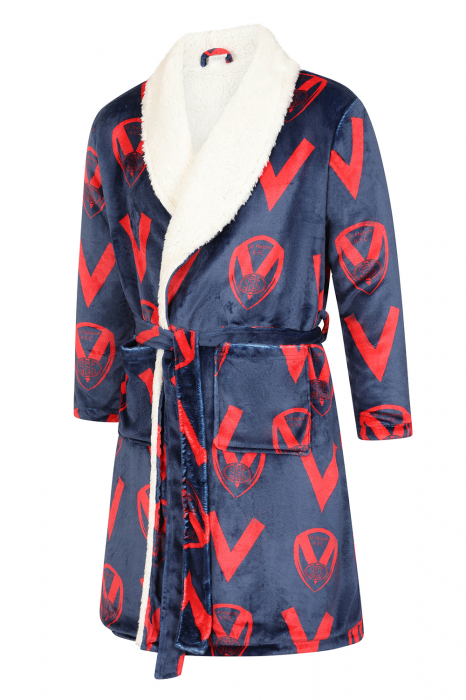 Navy Mens Dressing Gown