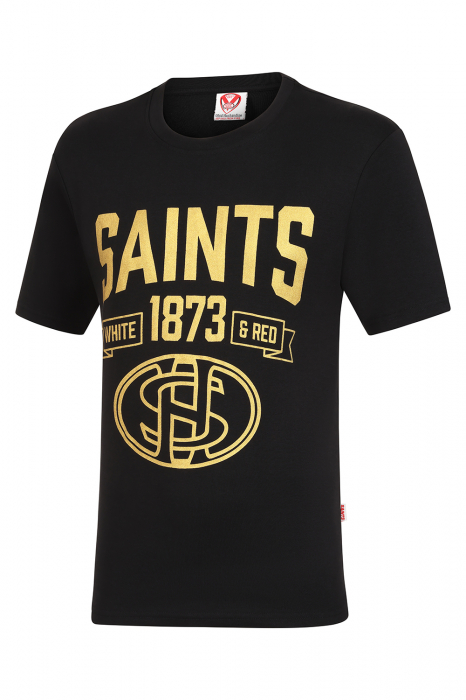 Adults SH Logo Tee Black/Gold
