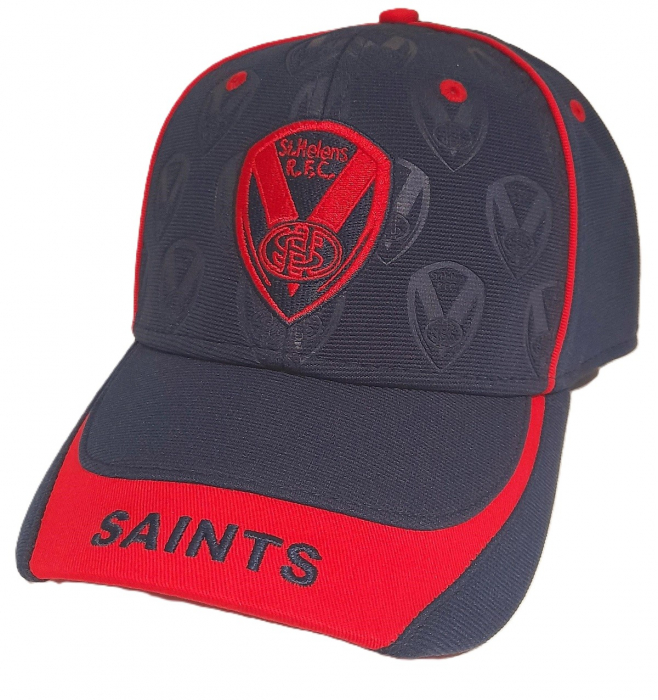 Navy Embossed Crest Cap