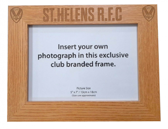 Crested Wooden Photo Frame - landscape