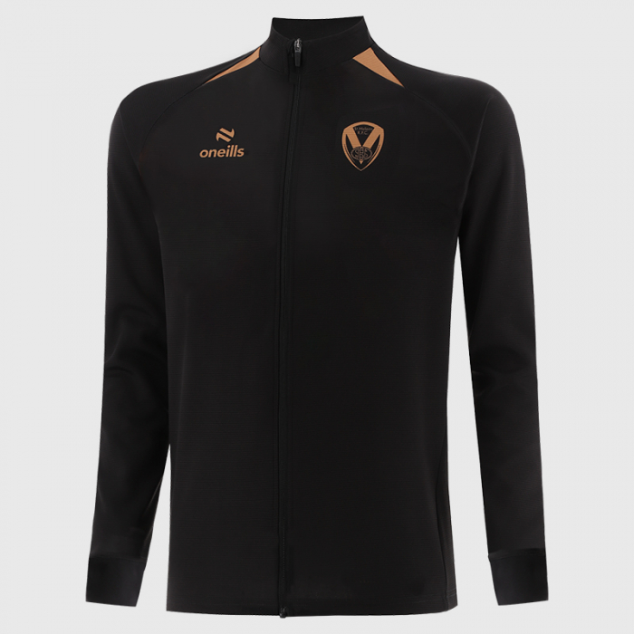 2026 Kids Hall of Fame FZ Jacket Black/Gold