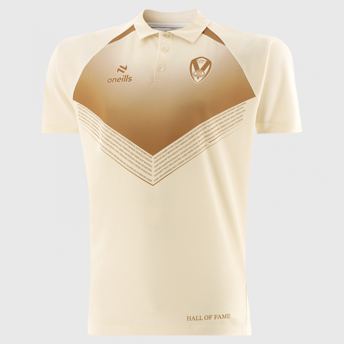 2026 Women's Hall of Fame Polo Cream/Gold
