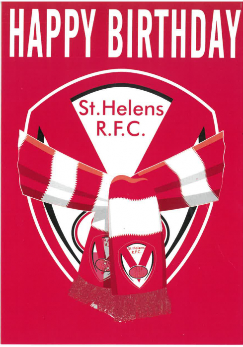 Happy Birthday Scarf Card