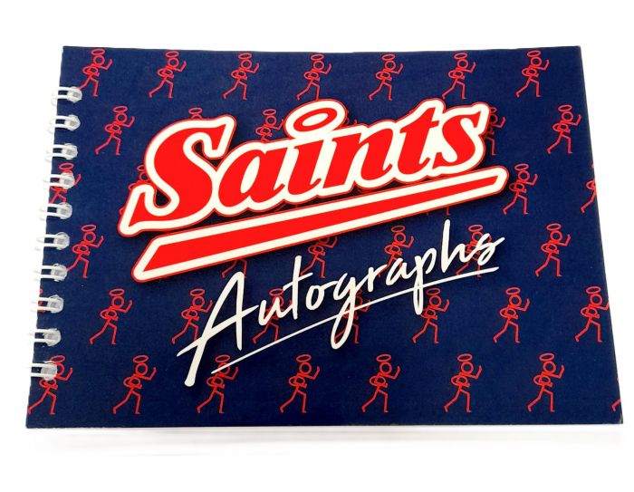 Saints  Navy Autograph Book