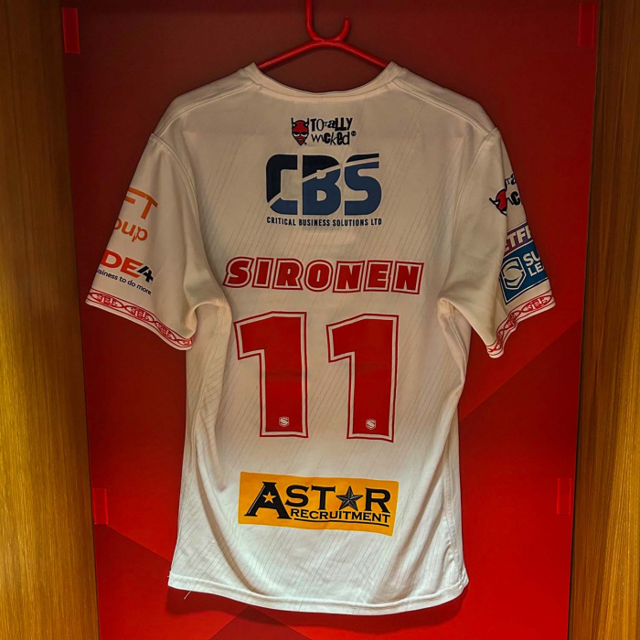 2025 Home Shirt Curtis Sironen Match Worn