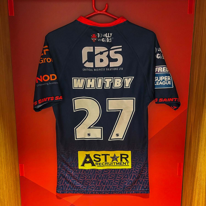 2025 Away Shirt George Whitby  Match Worn