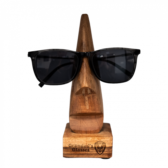 Best Grandad Wooden Glasses Stand