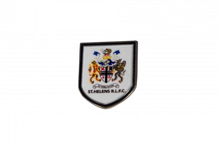 Retro Crest Pin Badge