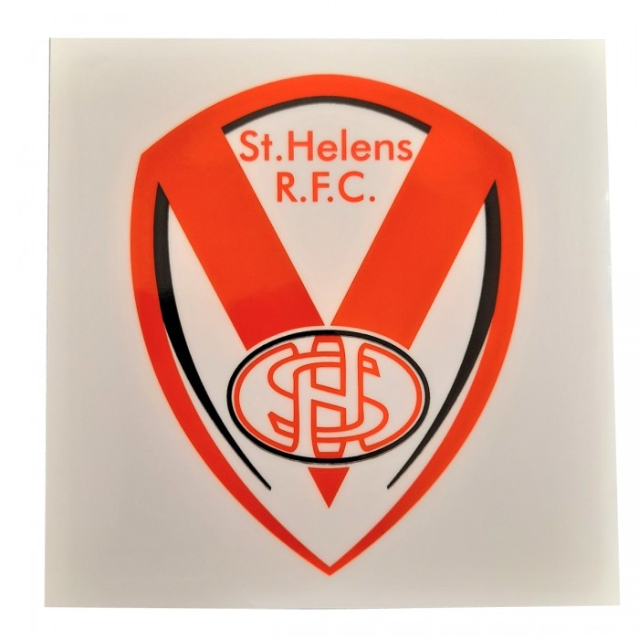 St.Helens R.F.C. Crest Car Sticker